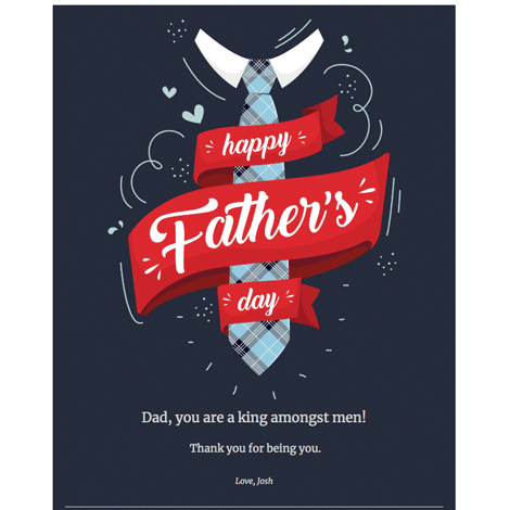 Father's Day eCard 4